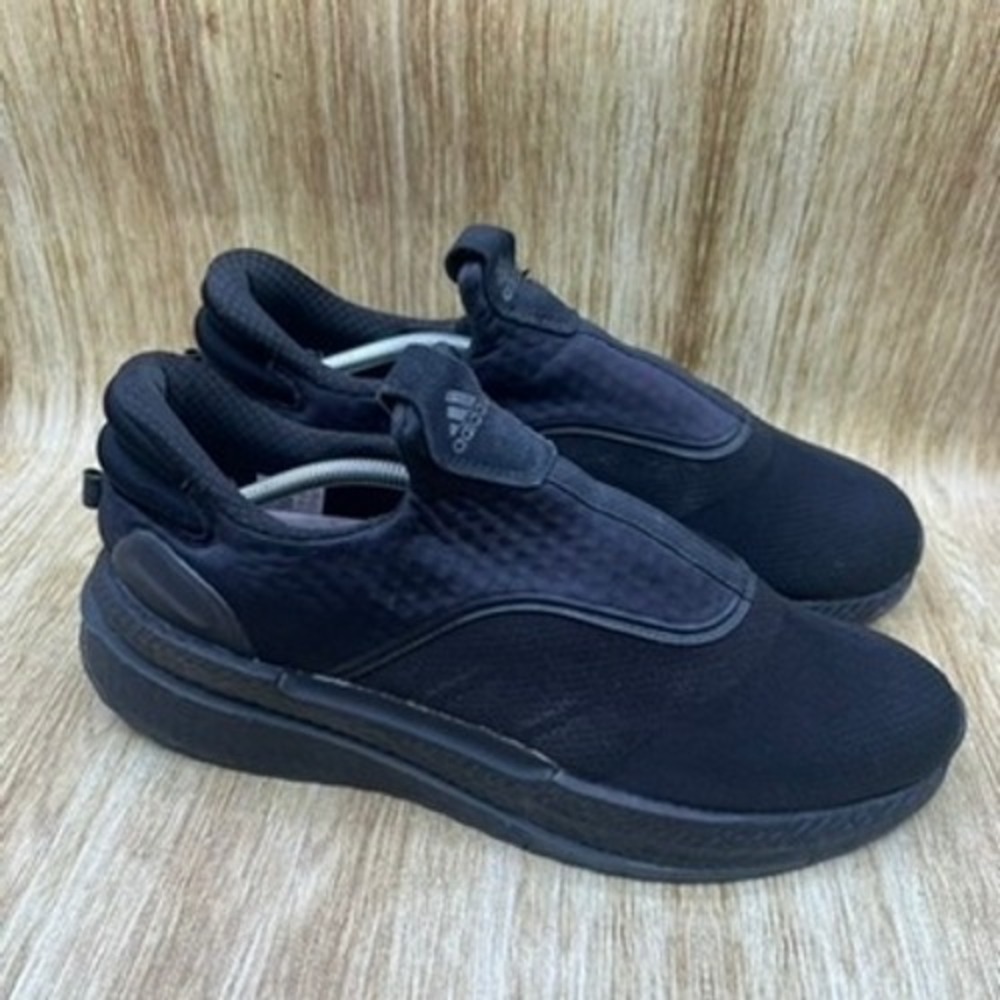 Adidas X_Plrboost Trainer Men's Size 12 Black Slip On Laceless Sneakers HP3131